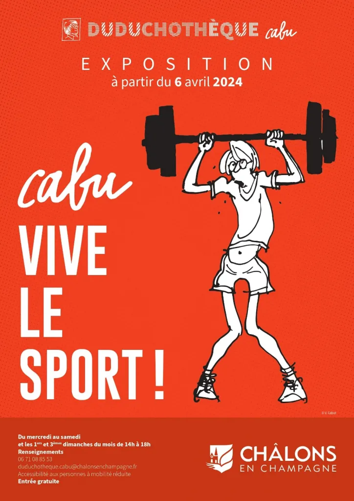 Exposition : Cabu Vive le Sport ! 