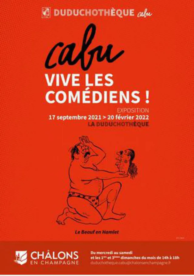 Exposition Cabu Vive Les Comédiens
