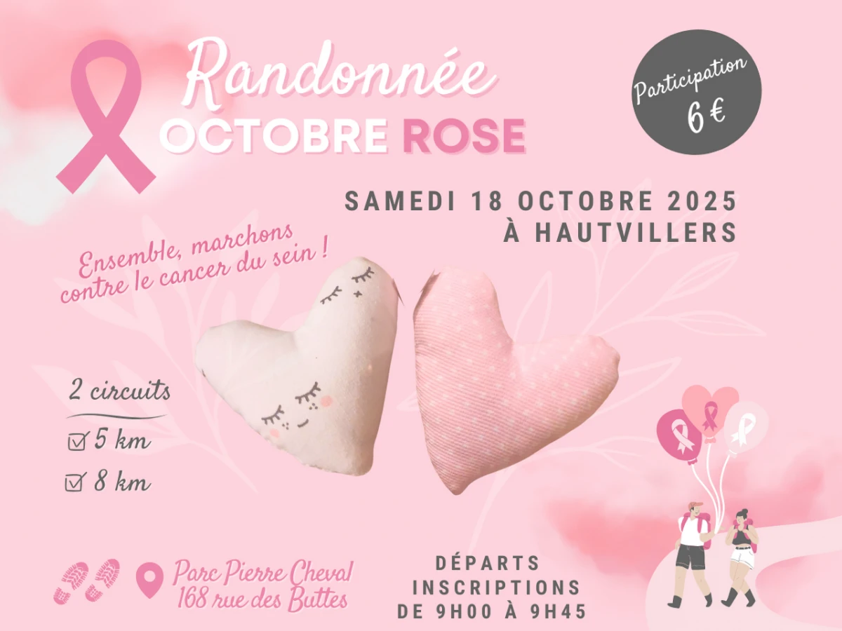 Vignobles en Scène : Randonnée Octobre Rose