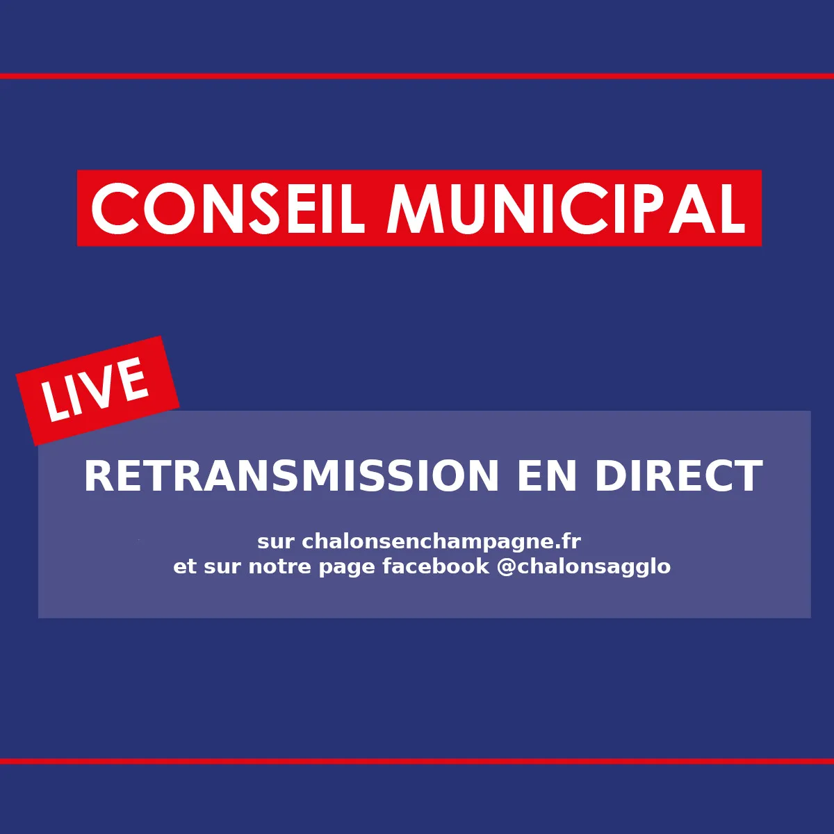 Conseil Municipal en direct - Jeudi 18 avril