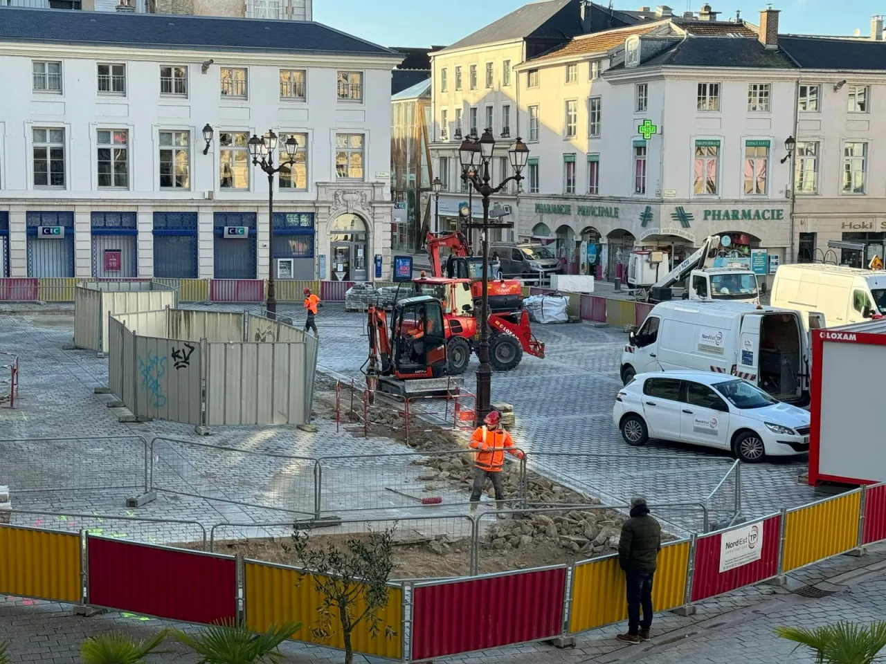 Calendrier des travaux place Foch