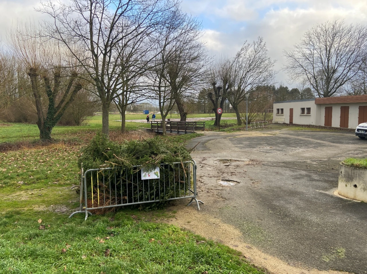 Collecte pour le recyclage des sapins