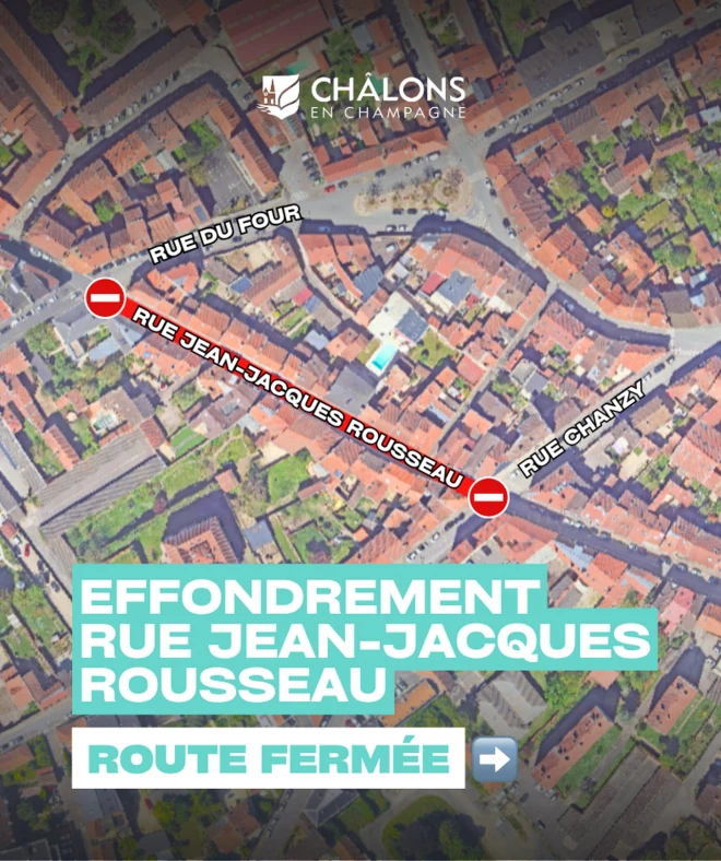 Déviation de la rue Jean-Jacques Rousseau
