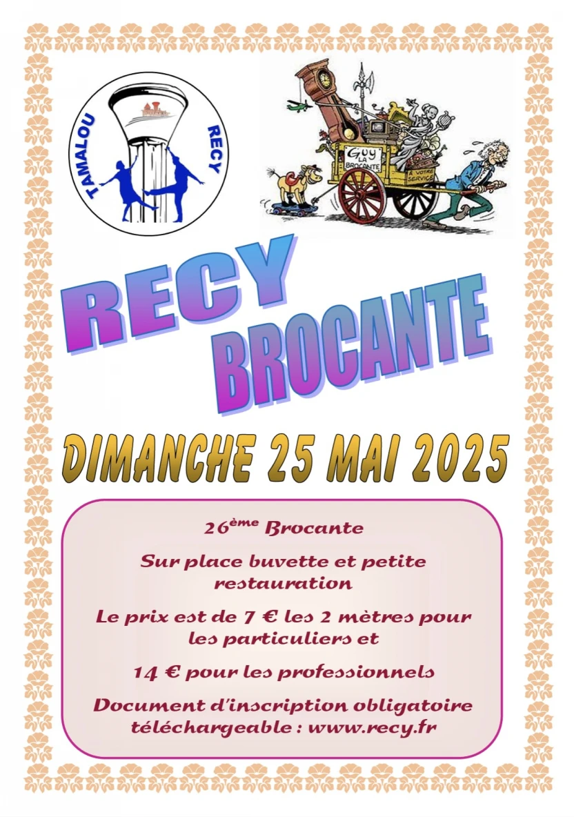 26ème Brocante de Recy