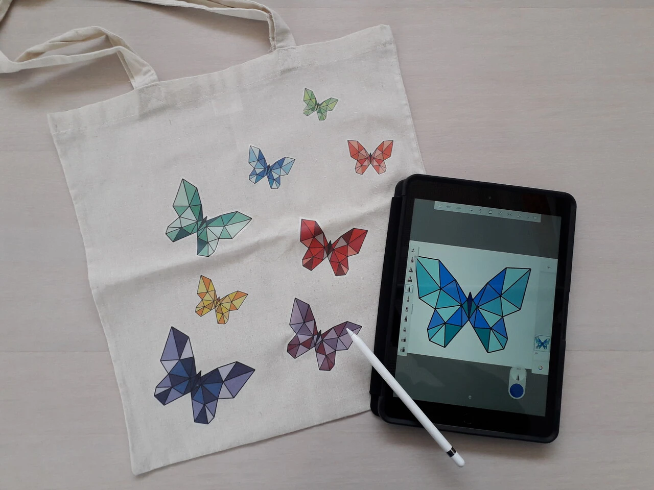 Atelier créatif - De la tablette au tote-bag