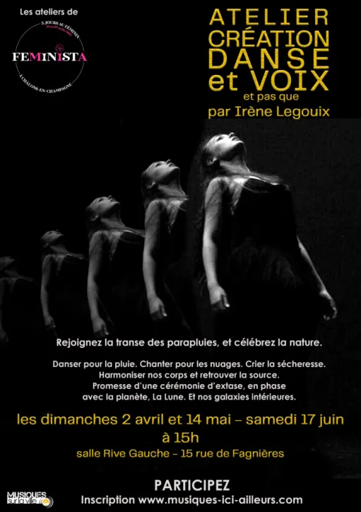 Atelier de création danse et voix