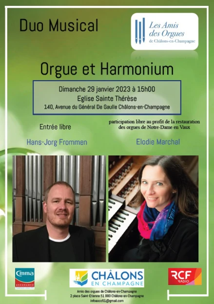 Concert : Orgue et Harmonium