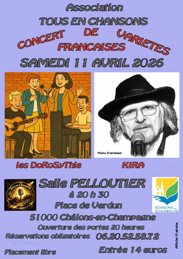 Concert : Tous en Chansons