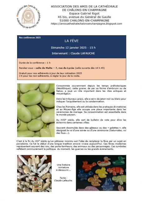 Conférence : La Fève