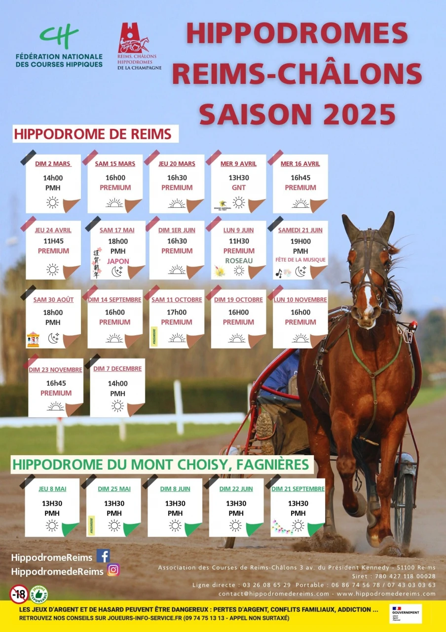 Courses Hippiques - Hippodrome du Mont Choisy