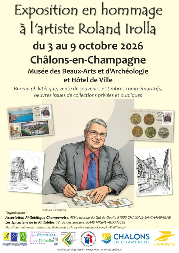Exposition en hommage à l’artiste Roland Irolla 