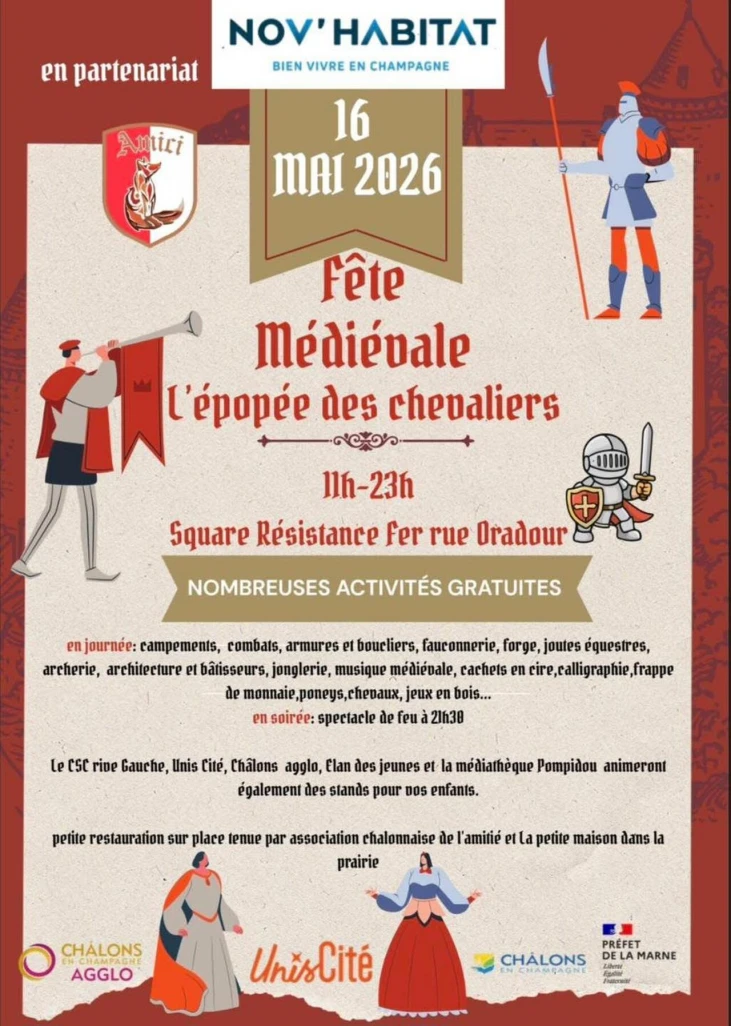 Fête médiévale : l'épopée des chevaliers