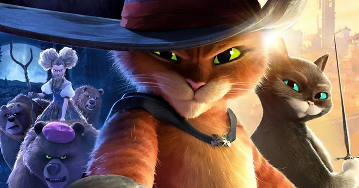 Le Chat potté 2 : projection
