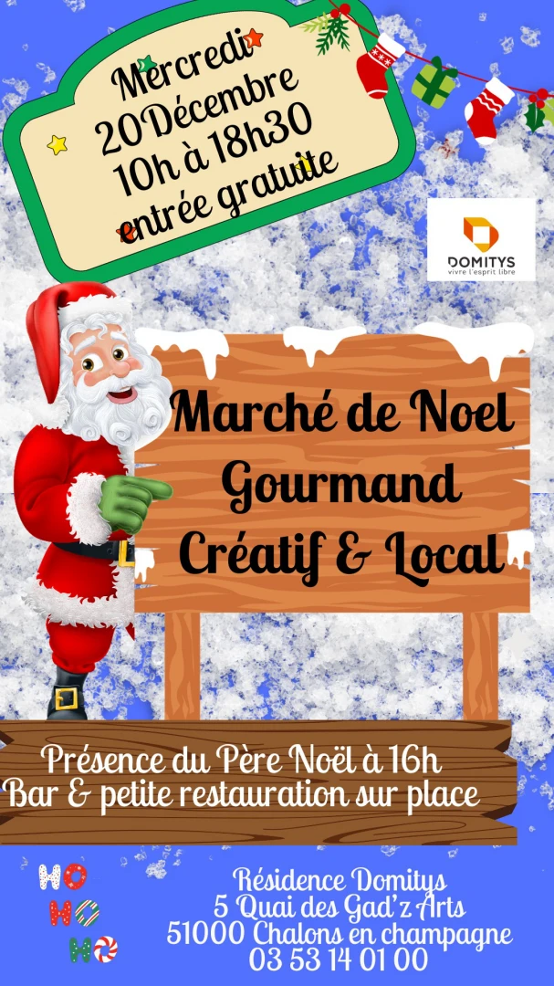 Marché de Noel Gourmand Créatif et Local