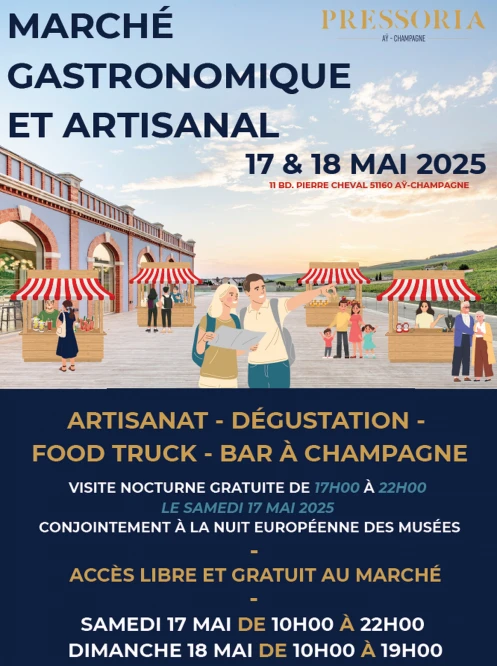 Marché Gastronomique à Pressoria