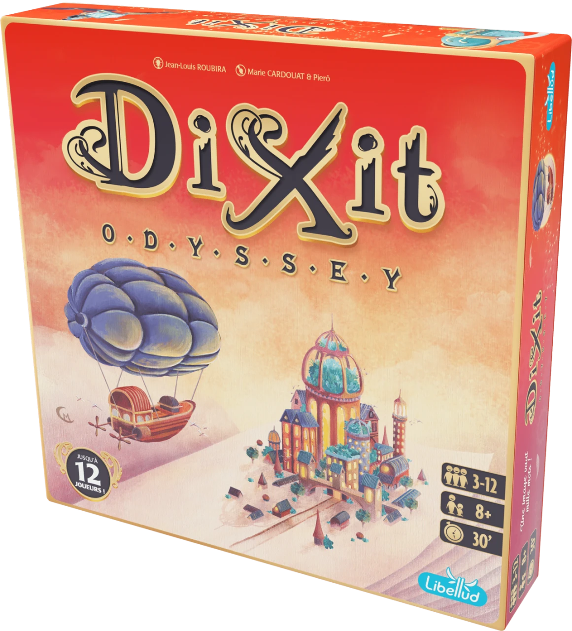 Ouvre la boîte et deviens le personnage de l'histoire ! Dixit Odyssey