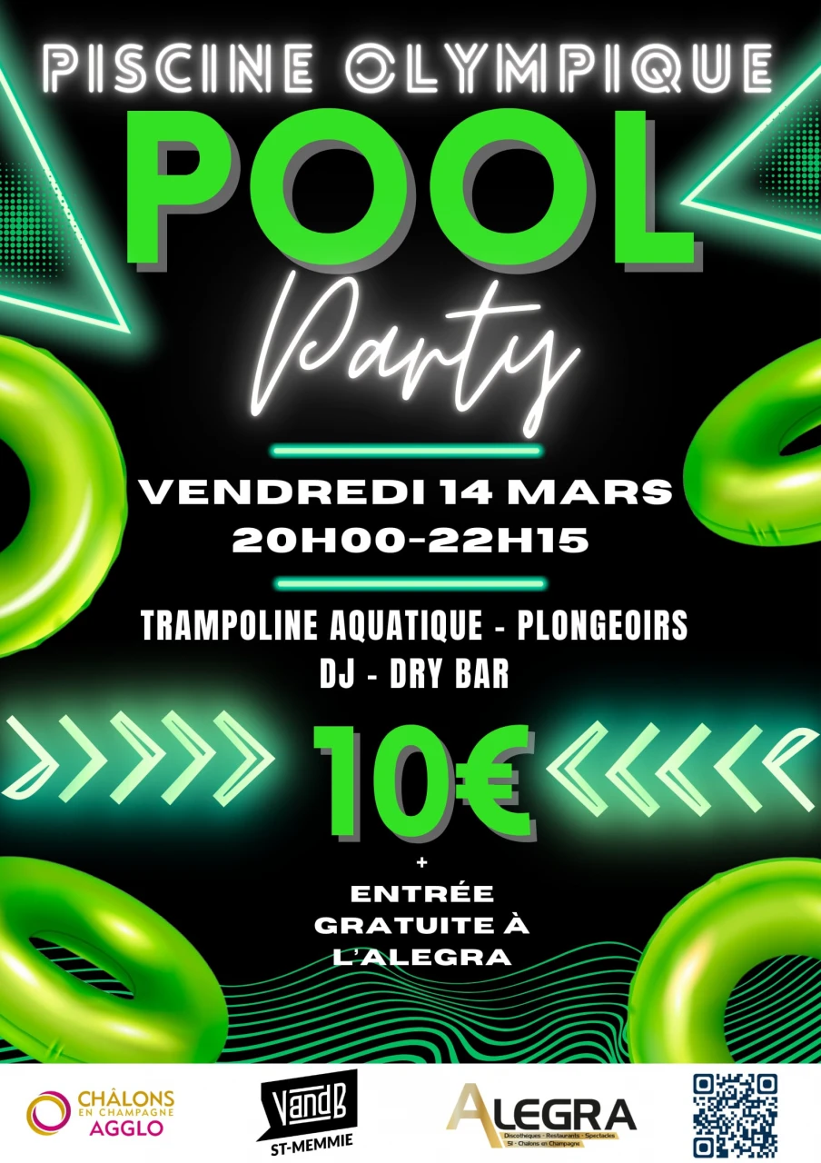 Pool Party à la Piscine Olympique