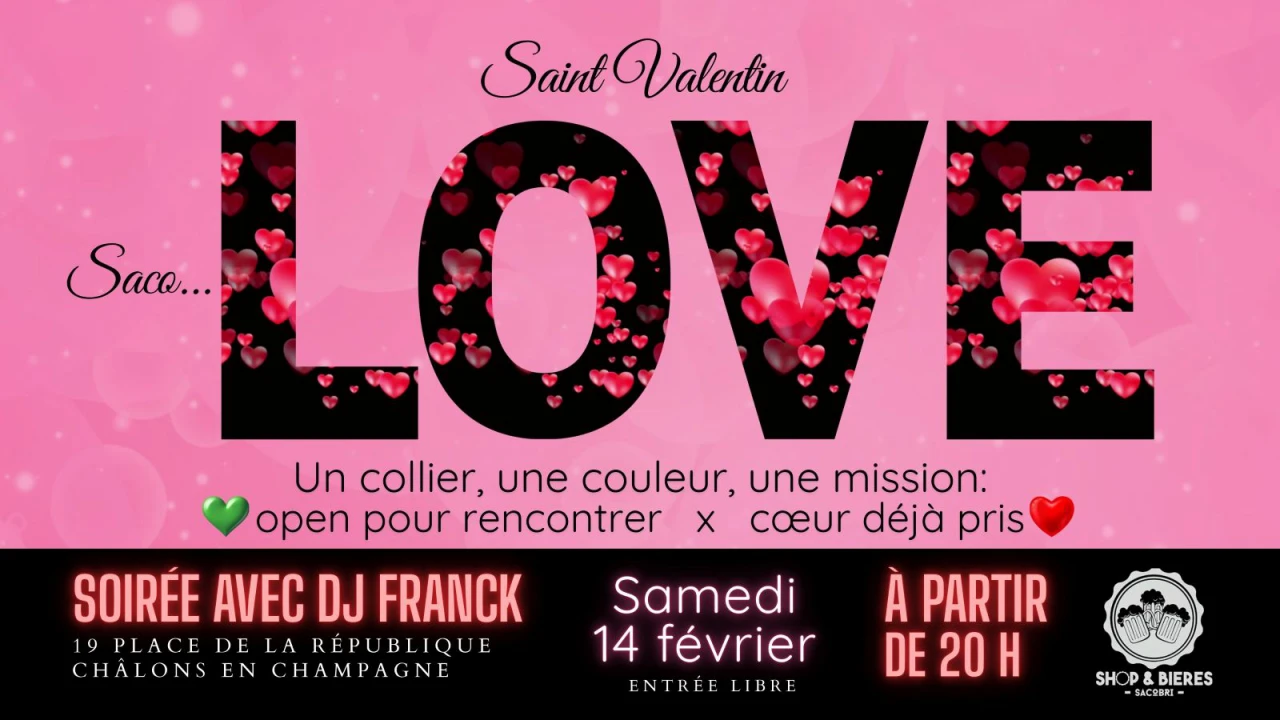 Soirée Saint-Valentin au Sacobri