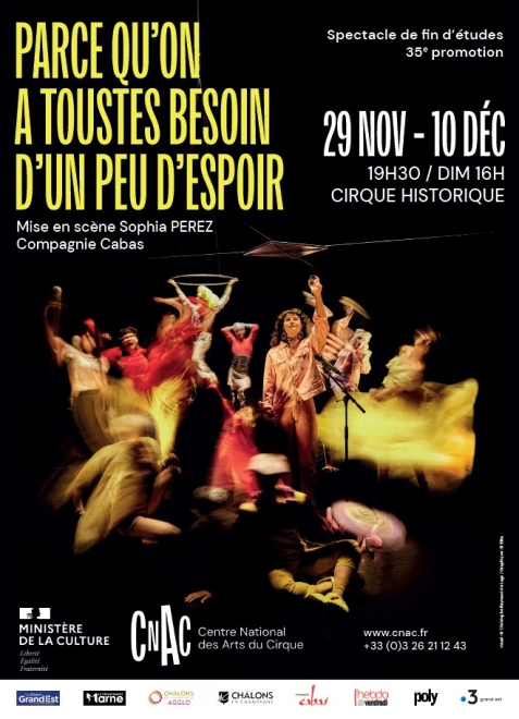 Spectacle de Fin d'Etudes - 35ème Promotion du CNAC