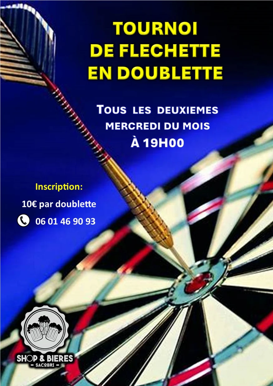 Tournoi de Fléchettes au Sacobri