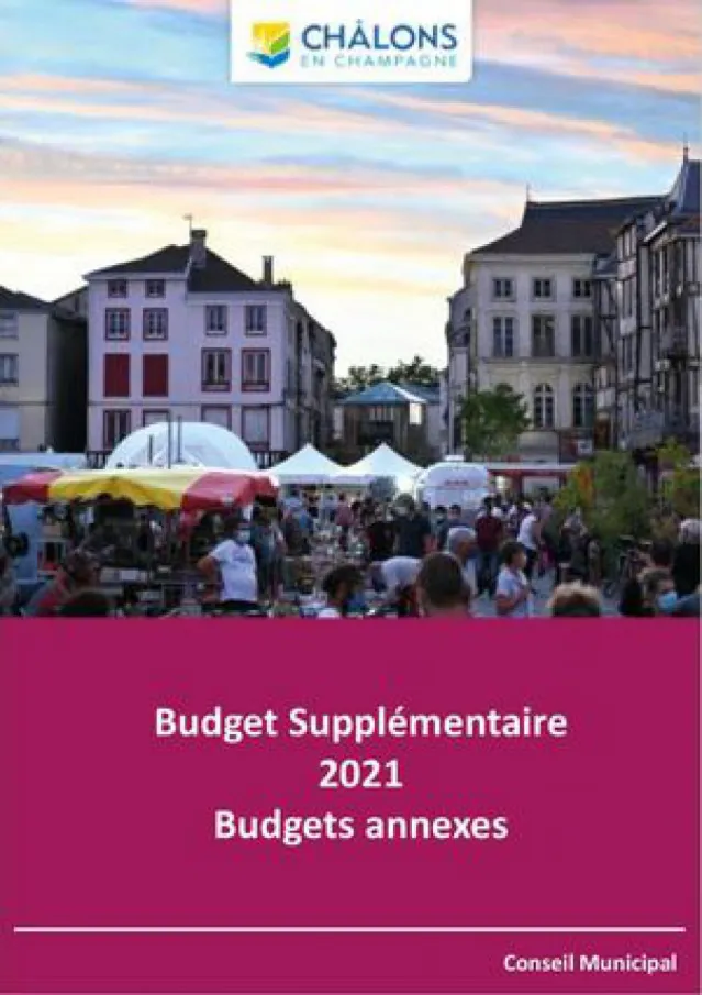 Budget Supplémentaire Ville 2021 Budgets Annexes