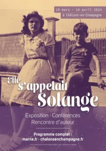 Exposition \Elle s\'appelait Solange\
