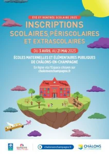 Inscriptions scolaires, périscolaires et extrascolaires 2023