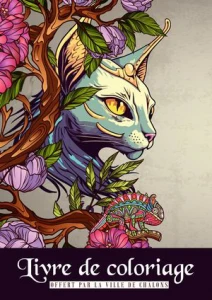 Jardin Ephémère - Livre de coloriage