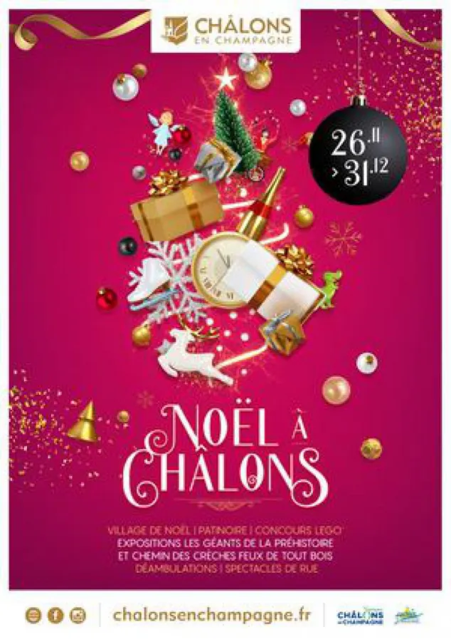Noël à Châlons-en-Champagne - Programme 2021