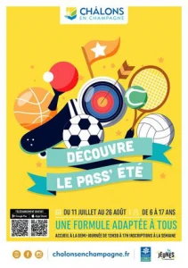 Pass Été Jeunes Châlons 2022