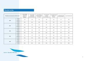 Résultats Du BAC Par établissement