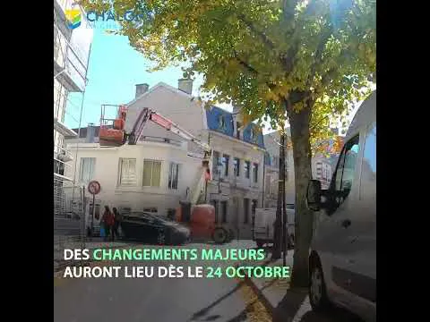 Changement de sens de circulation - Châlons-en-Champagne