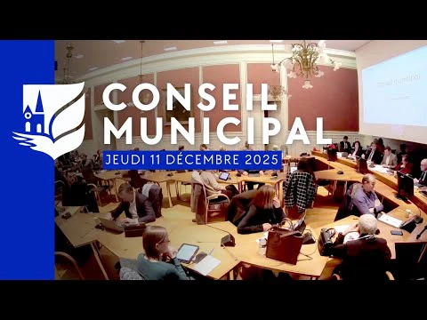 Conseil Municipal en direct [Rediffusion] - Jeudi 11 décembre 2025