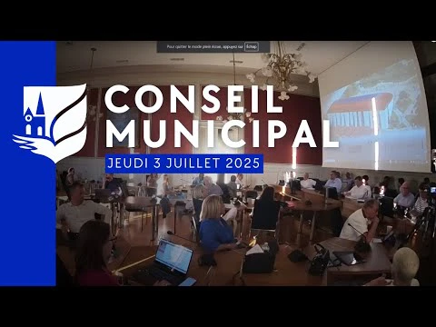 Conseil Municipal en direct [Rediffusion] - Jeudi 3 juillet