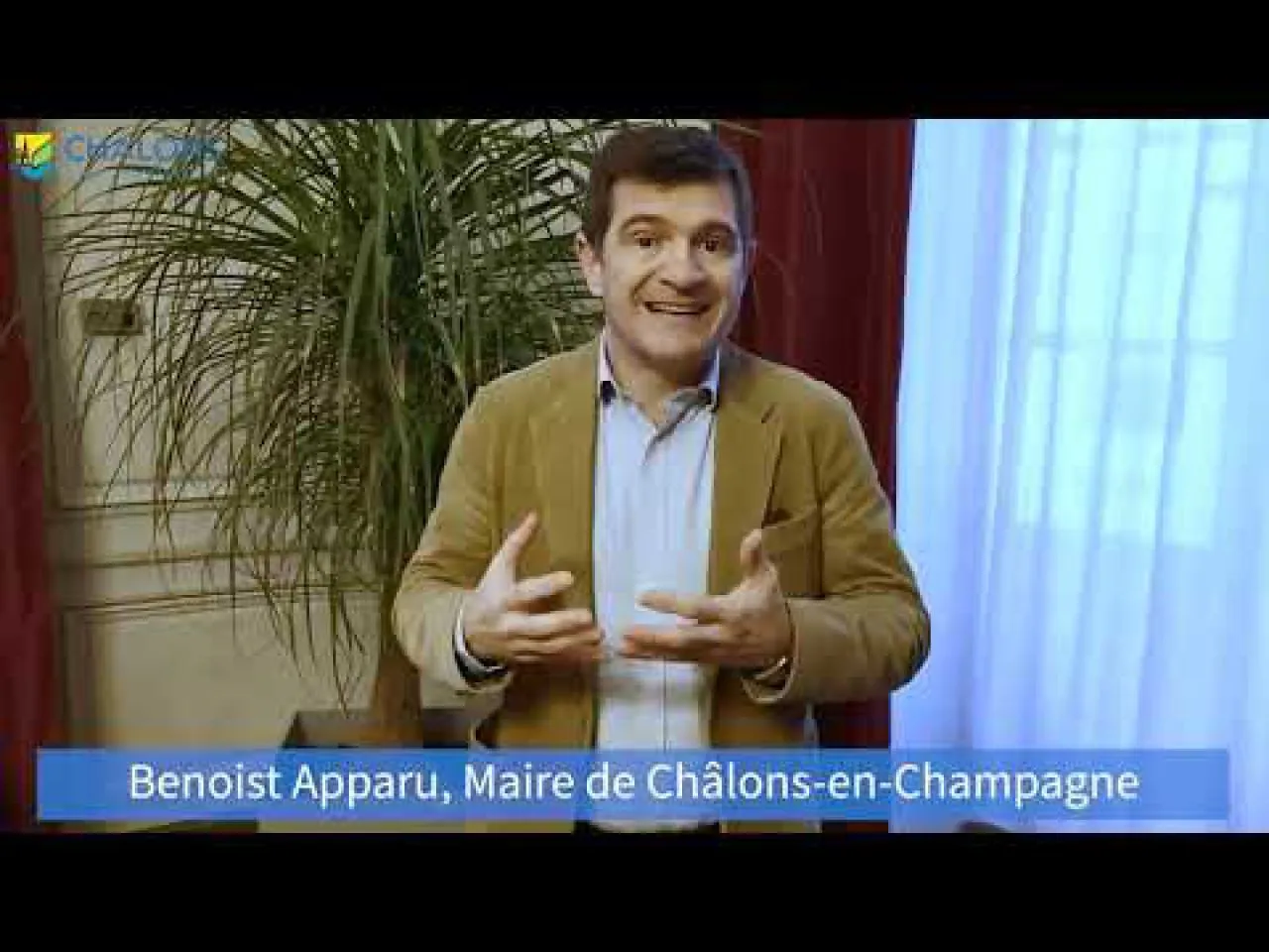 Déclaration Benoist Apparu, Maire de Châlons-en-Champagne