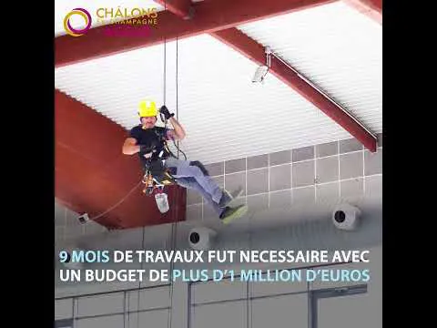 Rénovation de la piscine olympique à Châlons-en-Champagne