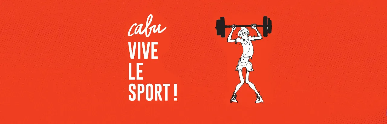Cabu, vive le sport !